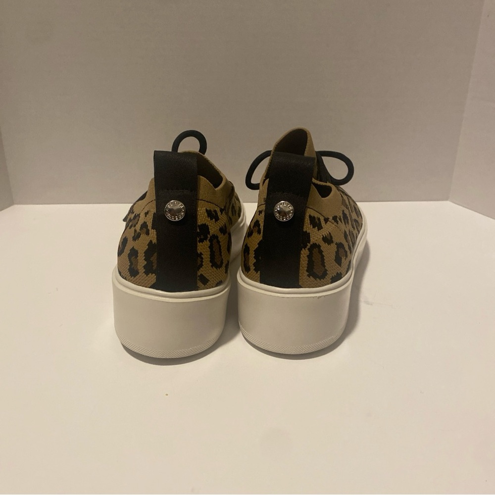 Steve Madden Brixie Leopard Platform Sneaker Women's 8.5 Preowned Excellent - Picture 5 of 7